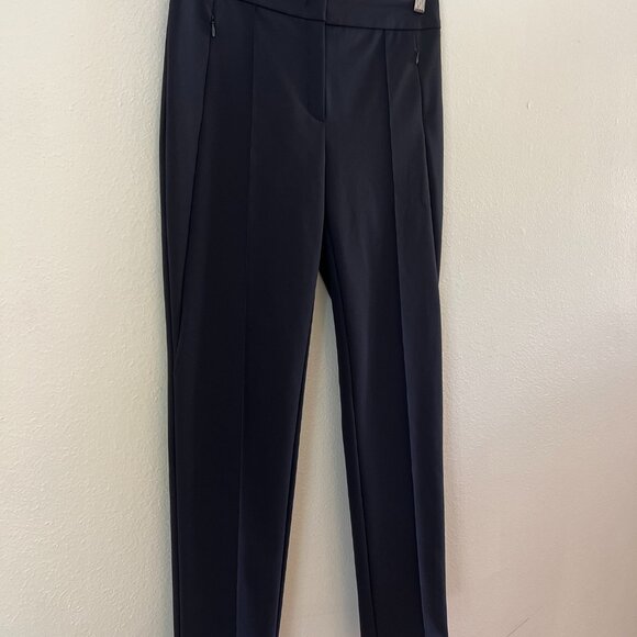 Escada Tusko Deep Sea Slim Tapered Pant Navy - Picture 4 of 9